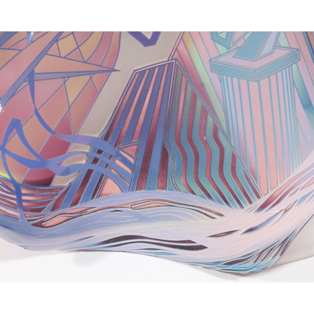 Art Glass Sculpture by Stephen Hodder For Sale - Image 10 of 10