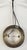 Mid-Century Modern Mid 20th Century Large Round Murano Glass Pendant Wall Light For Sale - Image 3 of 4