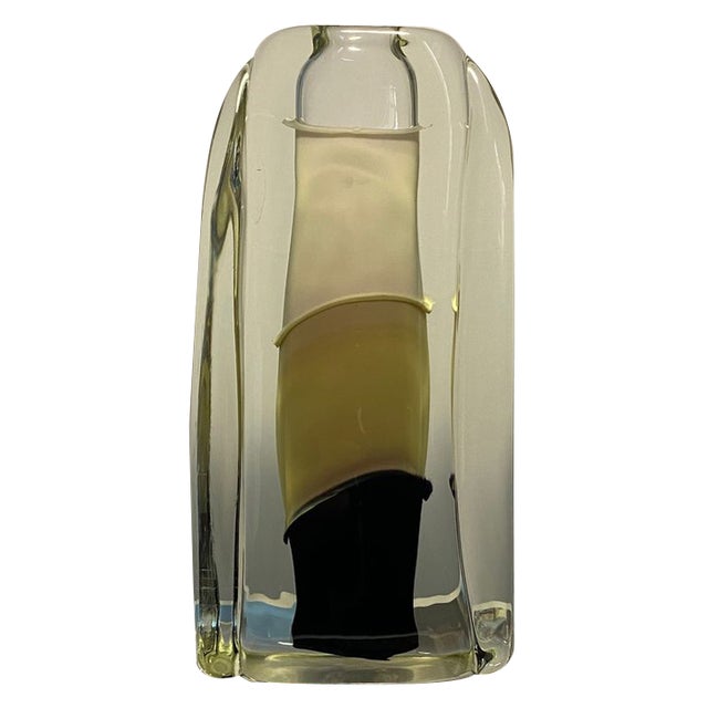 Alain and Marisa Begou, Abstract Sculpture, Blown Glass For Sale