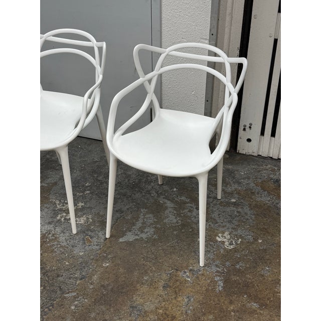 In the Style of Kartell Masters Dining Chairs, Set of Four For Sale - Image 10 of 12