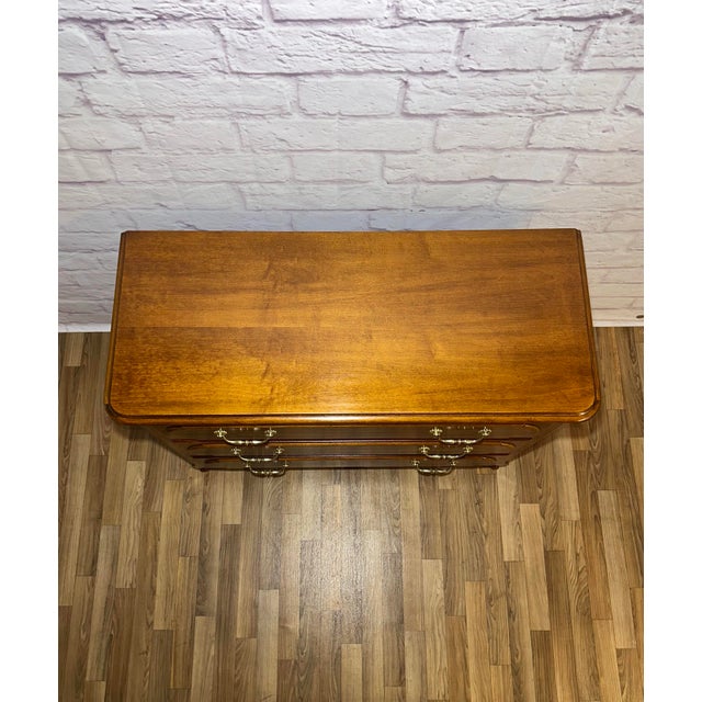 Henry Link Vintage Louis XV French Oak Dresser For Sale - Image 9 of 10