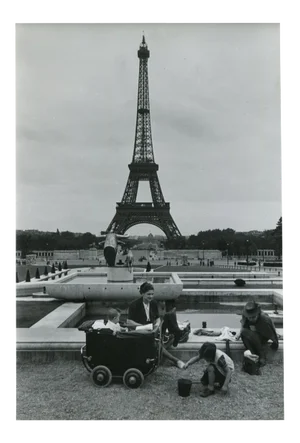 Eiffel Tower, Paris, 1955