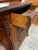 Antique Victorian Carved Oak Hall Tree With Mirror, Brass Hooks & Umbrella Stands For Sale - Image 4 of 10