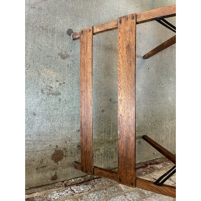 Vintage Wooden Adjustable Writing Table For Sale - Image 16 of 17