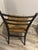 Black Mid-Century Modern Attributed to Gio Ponti Model 646 "Leggera" Chair for Cassina – Pristine Rush Seat For Sale - Image 8 of 8