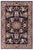 Art Nouveau 1990's Pak-Persian Blue/Ivory Wool Rug - 3'2'' X 5'0'' For Sale - Image 9 of 9