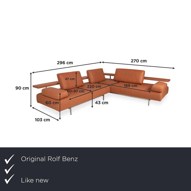 with the Dono, Rolf Benz set a new standard for living room comfort in 2004, and the design still shows why. The sofa's...