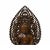 2020s Chinese Brown Sitting Buddha Gautama Amitabha Shakyamuni Wood Statue For Sale - Image 5 of 8