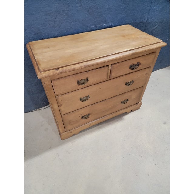 Antique Pine Two Over Two Chest of Drawers From England We found this chest of drawers in the Midlands of England. Circa...