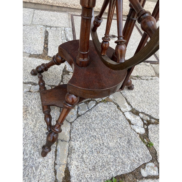 Spinning Wheel in Chestnut For Sale - Image 15 of 18