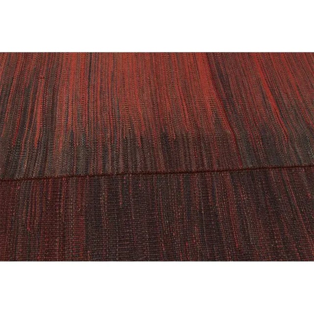 Handwoven Flatweave Scandinavian Style Kilim Area Rug 9’9″ X 12’9″ For Sale - Image 11 of 12