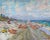 "Delray Beach Afternoon" Contemporary Coastal Painting by James P. Kerr For Sale