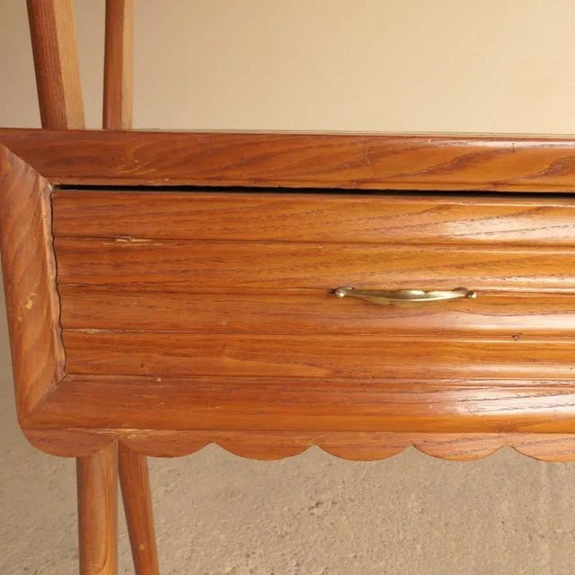 Scalloped Console / Sideboard, 1950s For Sale - Image 11 of 18
