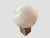 Cream Andrianna Shamaris Sculptural Bleached Sphere on a Stand For Sale - Image 8 of 18