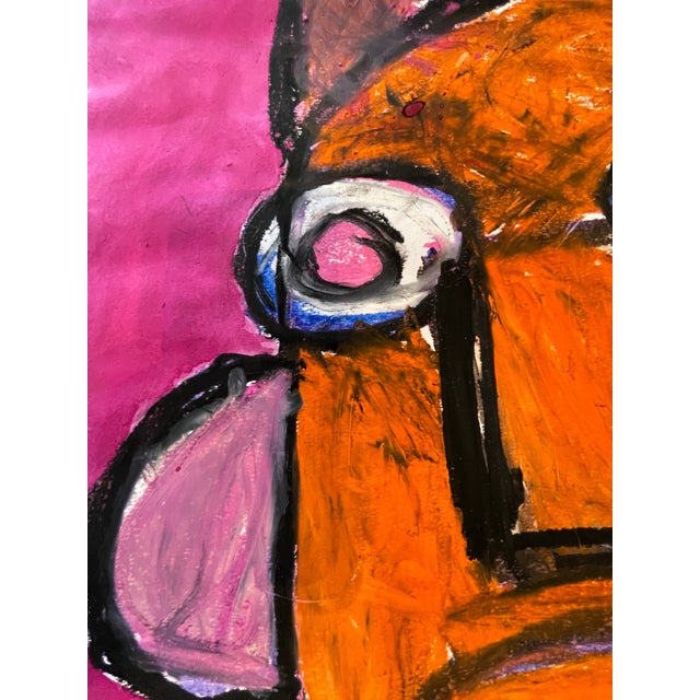 Colorful Vincent Jackson Portrtait For Sale In San Francisco - Image 6 of 9
