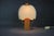 White Mid-Century Modern Table Lamp, 1980s For Sale - Image 8 of 11