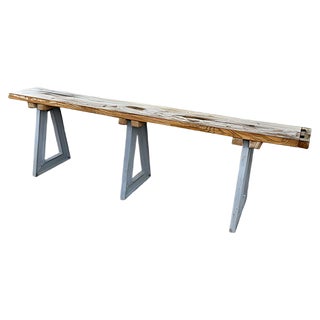 Industrial Worktable, 1970s For Sale