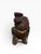 Mid 20th Century Hand-Carved Chinese Wooden Figural Sculpture of Seated Musician Holding Musical Instrument For Sale - Image 13 of 14