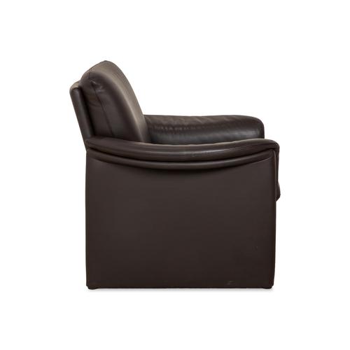 Zento Armchair in Dark Brown Leather from Cor For Sale - Image 9 of 13