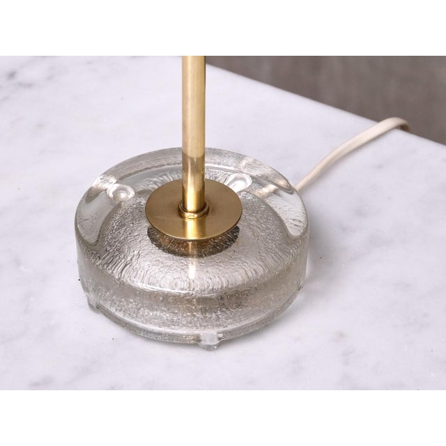 Metal Table Lamps in Brass, Glass and Rattan from Falkenbergs Belysning, 1960s, Set of 2 For Sale - Image 7 of 12