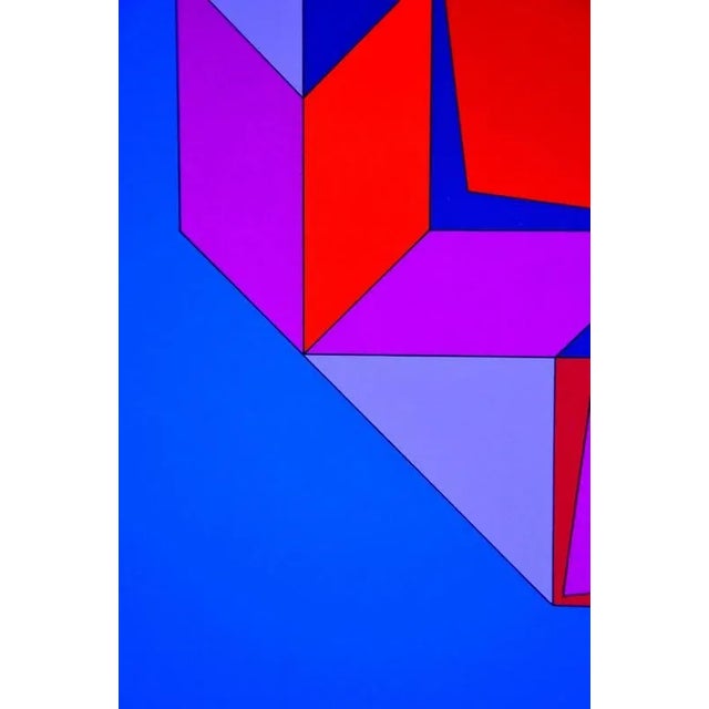 Victor Vasarely, Microcosmos, 1979, Silkscreen For Sale - Image 4 of 6