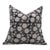 Fabdivine Indian Block Print Cushion Cover 12x20 Inch Duck Canvas- Sudershan Jaal For Sale