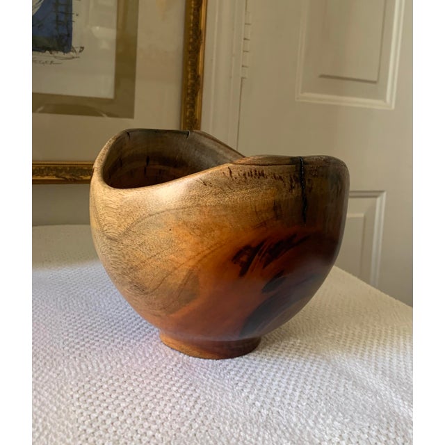 Arturo Solano Exotic Wood Turned Bowl For Sale - Image 9 of 12