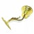1950s Early 20th Century Art Nouveau Wall Lamp For Sale - Image 5 of 14