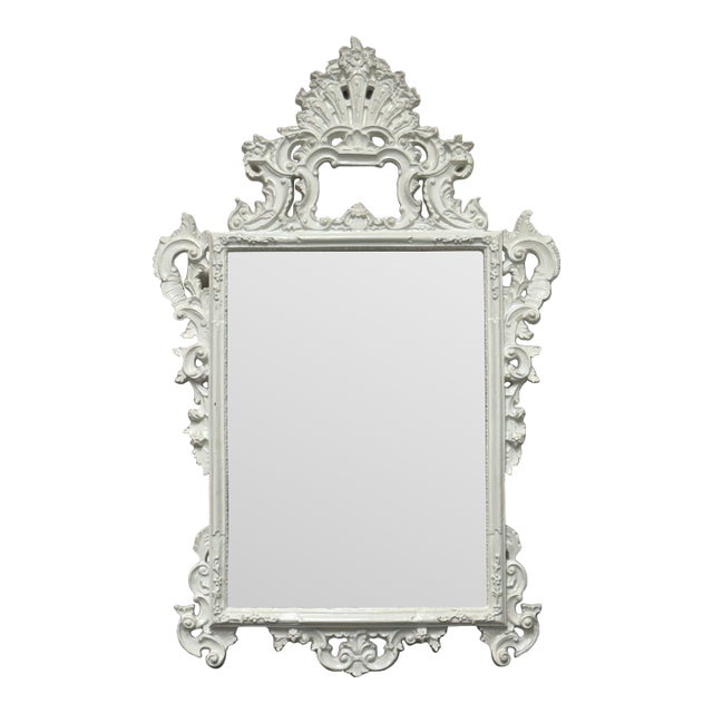 Hollywood Regency Wall Mirror, Circa 1970 For Sale