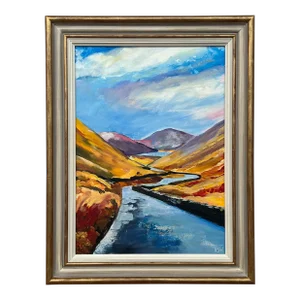 Kirkstone Pass Mountain Landscape in the Lake District of England