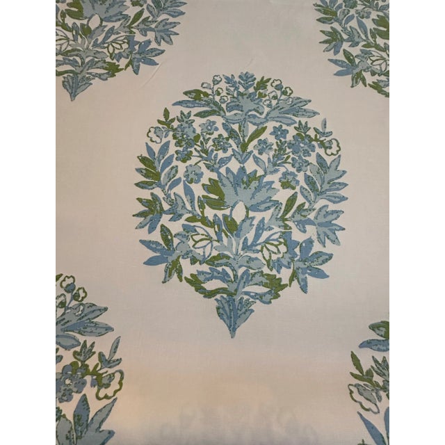 Thibaut RIDGEFIELD Cotton linen blend fabric 2 yards Content 56% Linen, 44% Cotton Width 54.00" (137.16 cm) Weight 0.80 lb...
