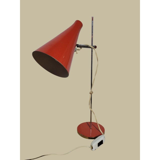 Czechoslovakian Table Lamp by Josef Hurka for Lidokov, 1960s For Sale - Image 10 of 10