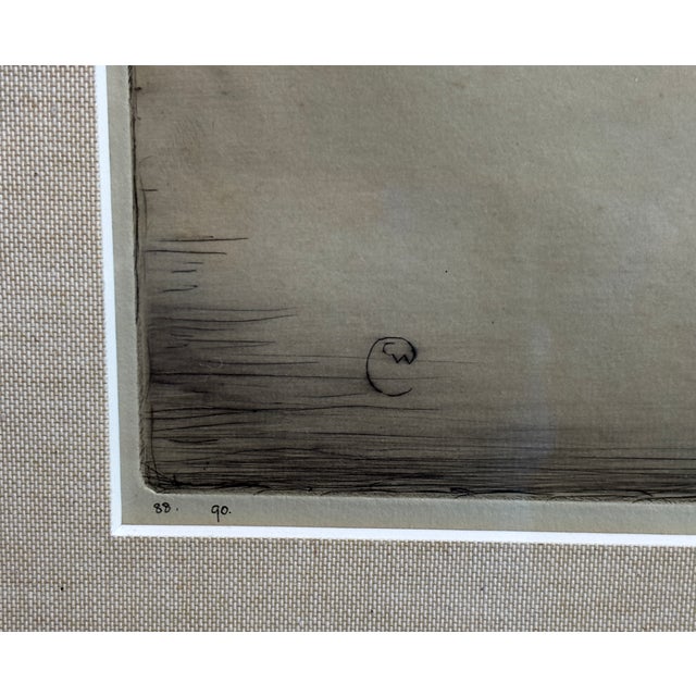 Moroccan Charles William Cain, Orientalist - Tigris Night (Ezra's Tomb), Ca 1935 For Sale - Image 3 of 13