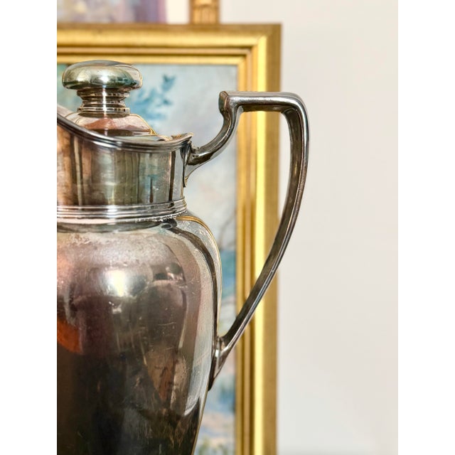 Wallace Silversmiths Vintage Wallace 64 Oz Silver Plate Cocktail Shaker For Sale - Image 4 of 8