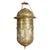 Indian Pierced Brass Hanging Decorative Lantern with Moorish Arch Motifs For Sale - Image 14 of 18