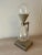 Brushed Aluminum Industrial Hourglass on Stand For Sale In Los Angeles - Image 6 of 9