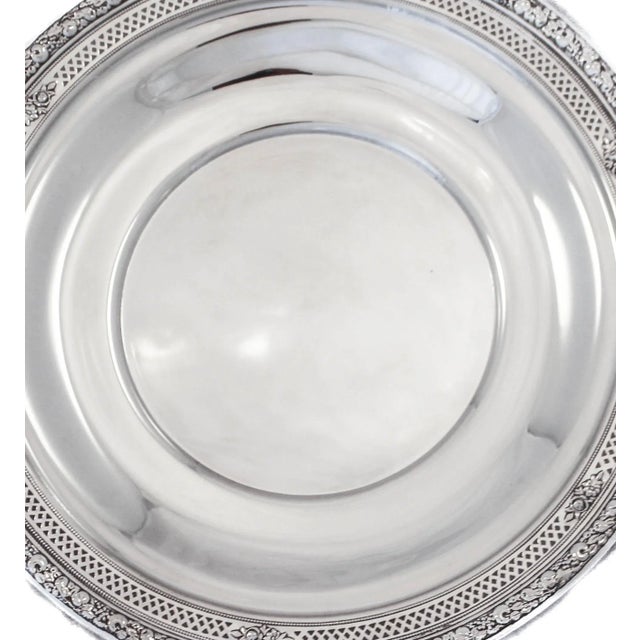 Wallace Silversmiths 1930s Sterling Silver Dish For Sale - Image 4 of 7