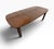 Brown Mid-Century Modern Brutalist Walnut Dining Table For Sale - Image 8 of 10