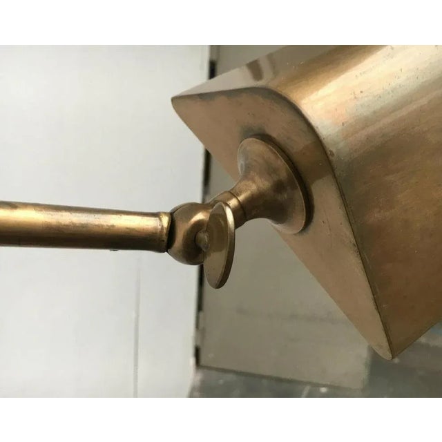 Mid-Century German Hollywood Regency Style Brass Wall Lamp Sconce by Florian Schulz for Interline, 1970s For Sale - Image 9 of 18