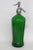 1930s W & L Beverages Frank's Best Seltzer Green Bottle Glenshaw Art Deco Glass 4821b For Sale - Image 5 of 18