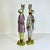Vintage Boho Chic Shabby Chic Foil Wrapped Plaster Tall Rabbits - A Pair - Easter For Sale - Image 10 of 14