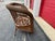 Brown 1940s Wicker Settee and Chair For Sale - Image 8 of 12