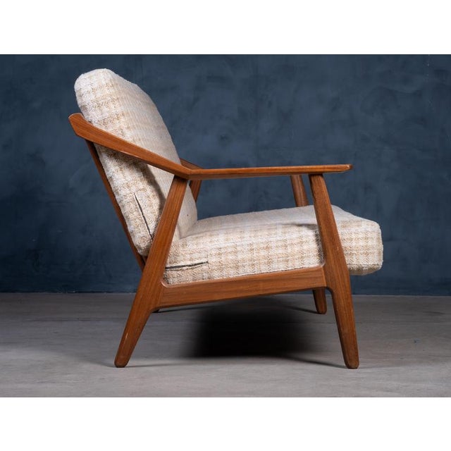 Teak Sofa attributed to H. Brockmann-Petersen for Randers Møbelfabrik, 1960s For Sale - Image 9 of 11