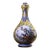Vintage Chinese Gilt Copper Enamel "Bird & Flower" Garlic-Mouth Vase - 1180g For Sale