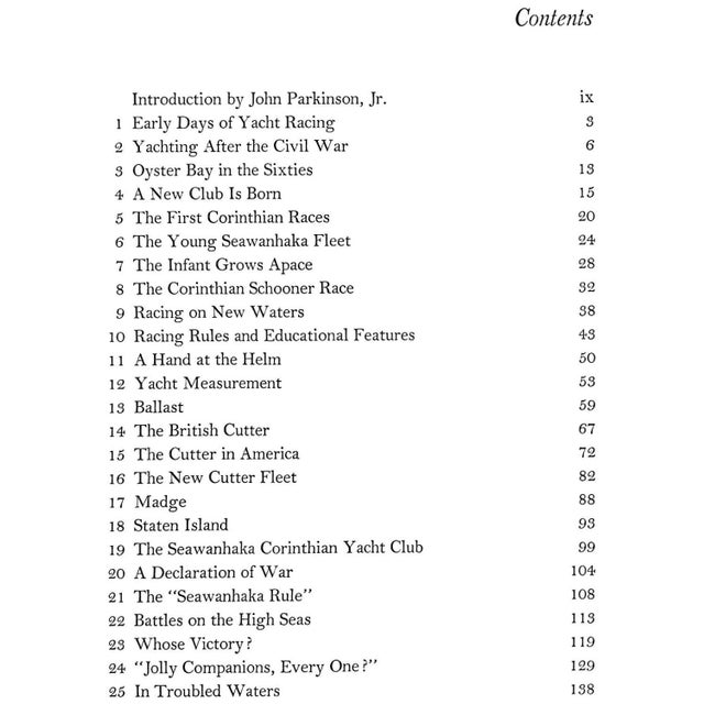 "The Seawanhaka Corinthian Yacht Club Origins and Early History 1871-1896/ the Early Twentieth Century 1897-1940" 1963 Stephens, W. P. For Sale - Image 12 of 14