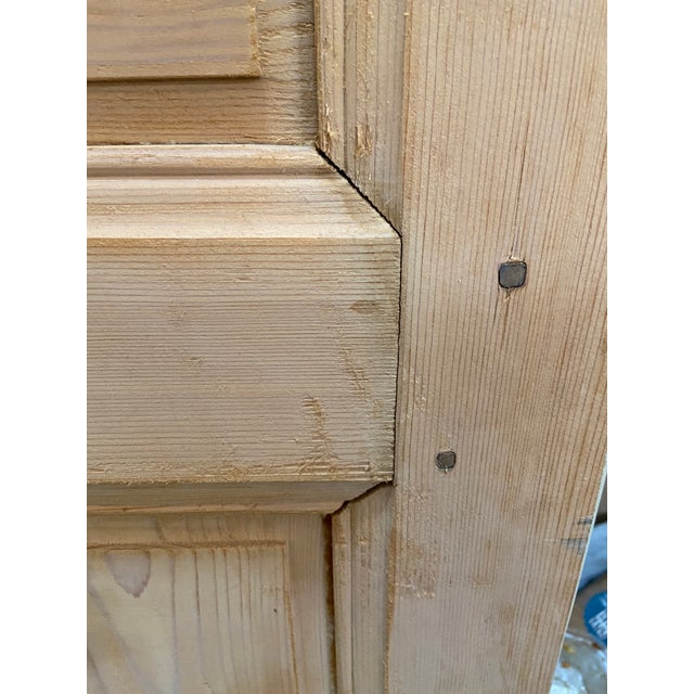 Sienna 19th Century French Pine Doors - a Pair For Sale - Image 8 of 11