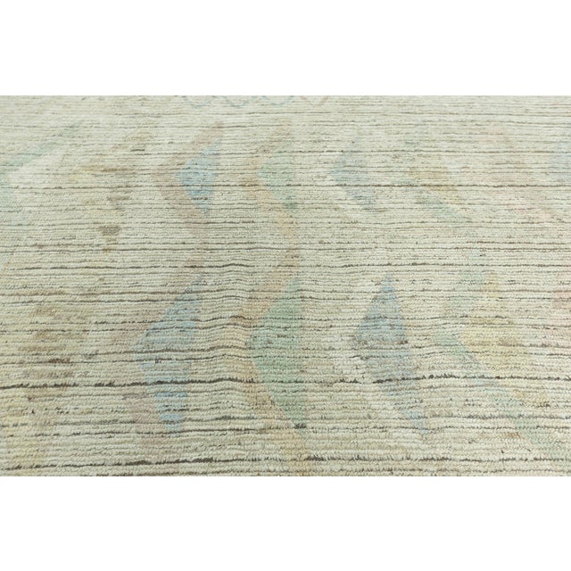 Early 21st Century Modern Hand-Knotted Abstract Wool Rug by Doris Leslie Blau For Sale - Image 5 of 8