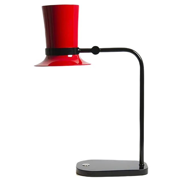 Red Tuba Lamp by Miguel Reguero For Sale
