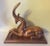 1920 Art Deco Copper Clad Gazelle or Deer Figure For Sale - Image 12 of 13