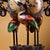Late 20th Century Late 20th Century Pair of Gilt Bronze Cloisonné Enamel Crane Incense Burners For Sale - Image 5 of 10